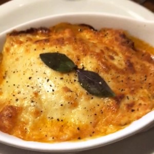 lasagna 3 quesos