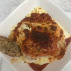 Lasagna de pollo