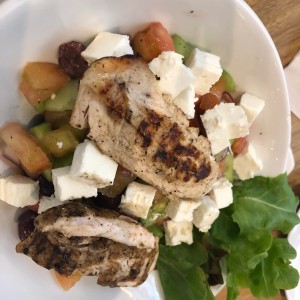 griega con pollo