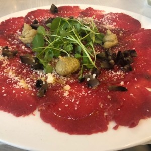 Carpaccio de carne