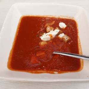 sopa de tomate 