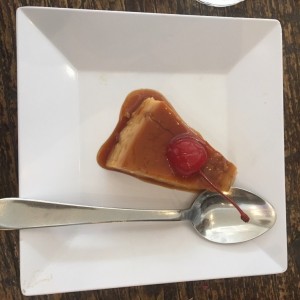 Flan de la casa ?