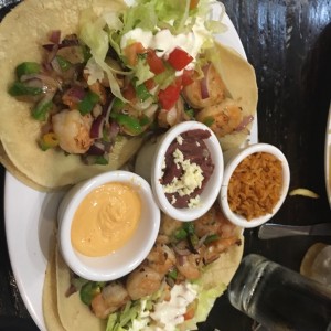 tacos de camaron