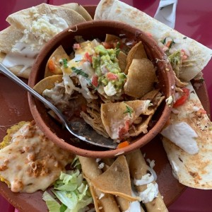 Bandeja para compartir de Nachos