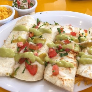 Burrito Vegetariano (sin quesos)