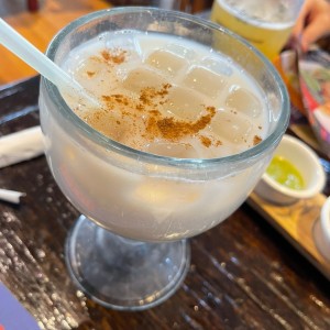 Horchata (muy aguada) 