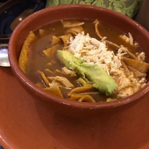 sopa azteca