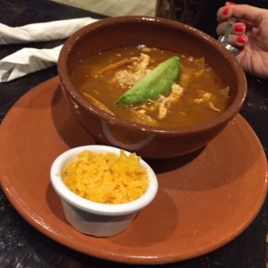 sopa de tortilla