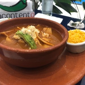 sopa de tortilla