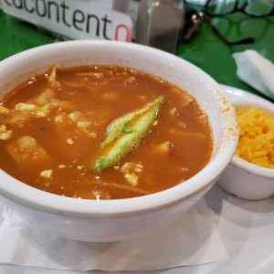 Sopa de tortilla 