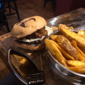 Pachos Burger Black Angus 10oz