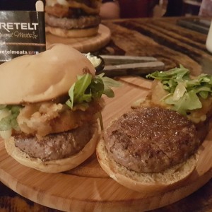 Ponchi Mini Burger Duo Black Angus