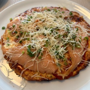 Pizza de Salmón Keto