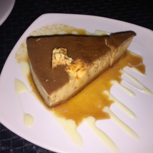 Flan de la casa 