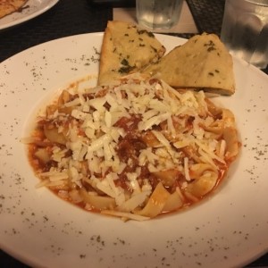 Spaguetti en Salsa Amatriciana