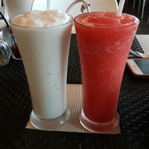 limonada de Coco y fresa