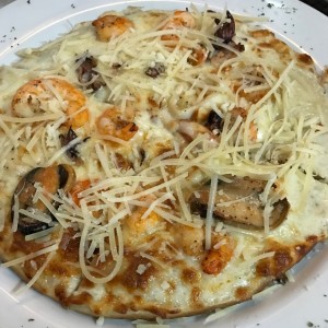 pizza de mariscos 