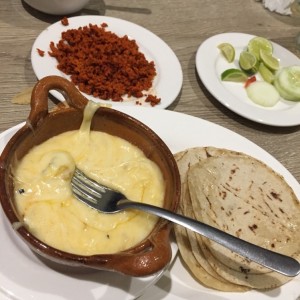 queso with chorizo