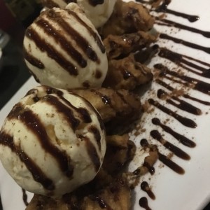 Postres - Manzana Tempura