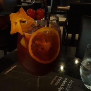 sangria de fresa