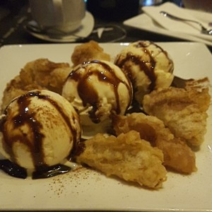 Postres - Manzana Tempura