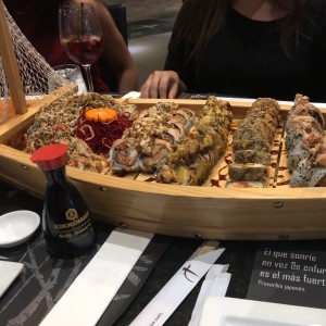 barco de sushi 