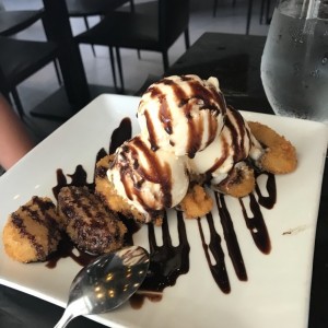 Postres - Banana Tempura