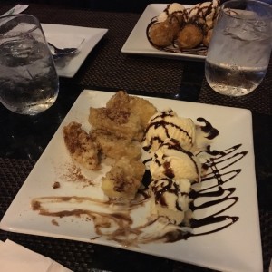 Postres - Manzana Tempura