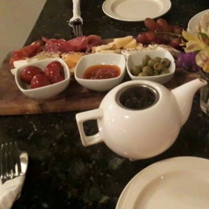 tabla de quesos y carnes 