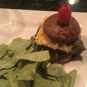 Portobello Burger (vegan)