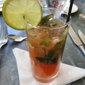 mojito de fresa