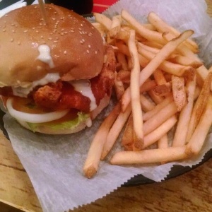 Big buffalo chicken sandwich