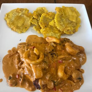 Pescado a lo macho