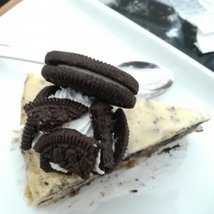 cheesecake de oreo