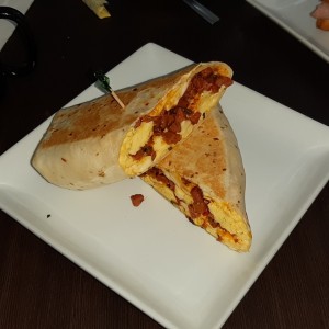 Burrito de Huevo y Chorizo