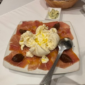 Prosciutto di Parma con Burrata