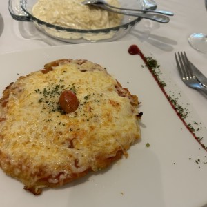 Milanesa de Pollo a la Parmiggiana