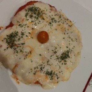 Milanesa de Filete de Res a la Parmigiana