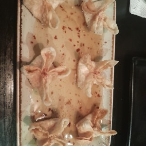 Hand -Folded Crab Wontons