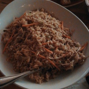 arroz frito de puerco