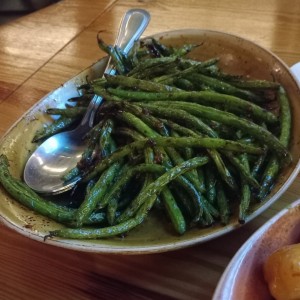 Crispy green beans
