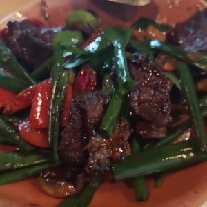 wok Charred beef