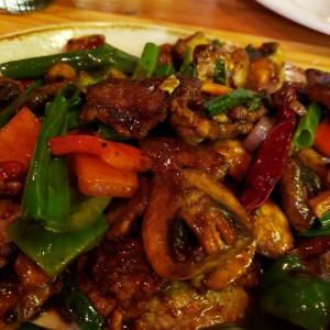 wok charred beef