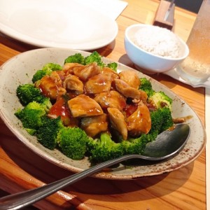 Ginger Chicken with Broccoli