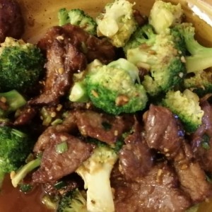 Beef with broccoli 