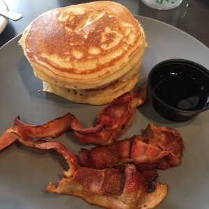 bacon and pancakes