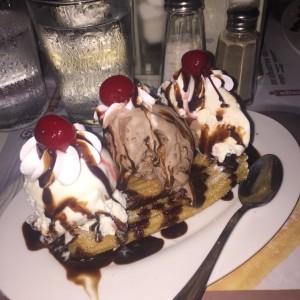 churros con helado