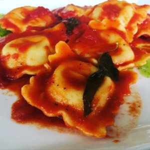 raviolis de queso