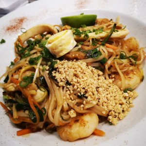 Pad Thai de Mariscos 