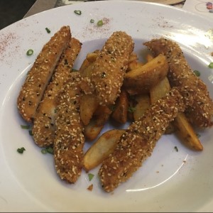 Pollo con papas